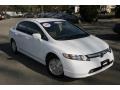 Taffeta White - Civic Hybrid Sedan Photo No. 3