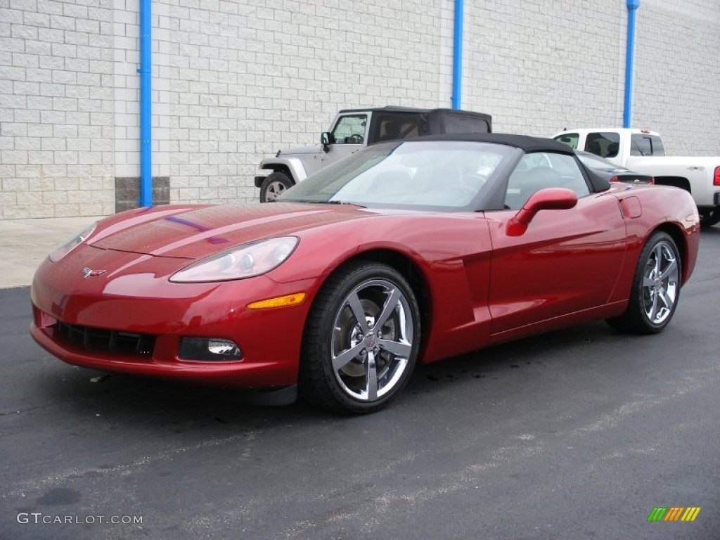 Crystal Red Metallic 2010 Chevrolet Corvette Convertible Exterior Photo #58707797