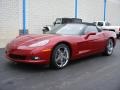 Crystal Red Metallic 2010 Chevrolet Corvette Convertible Exterior