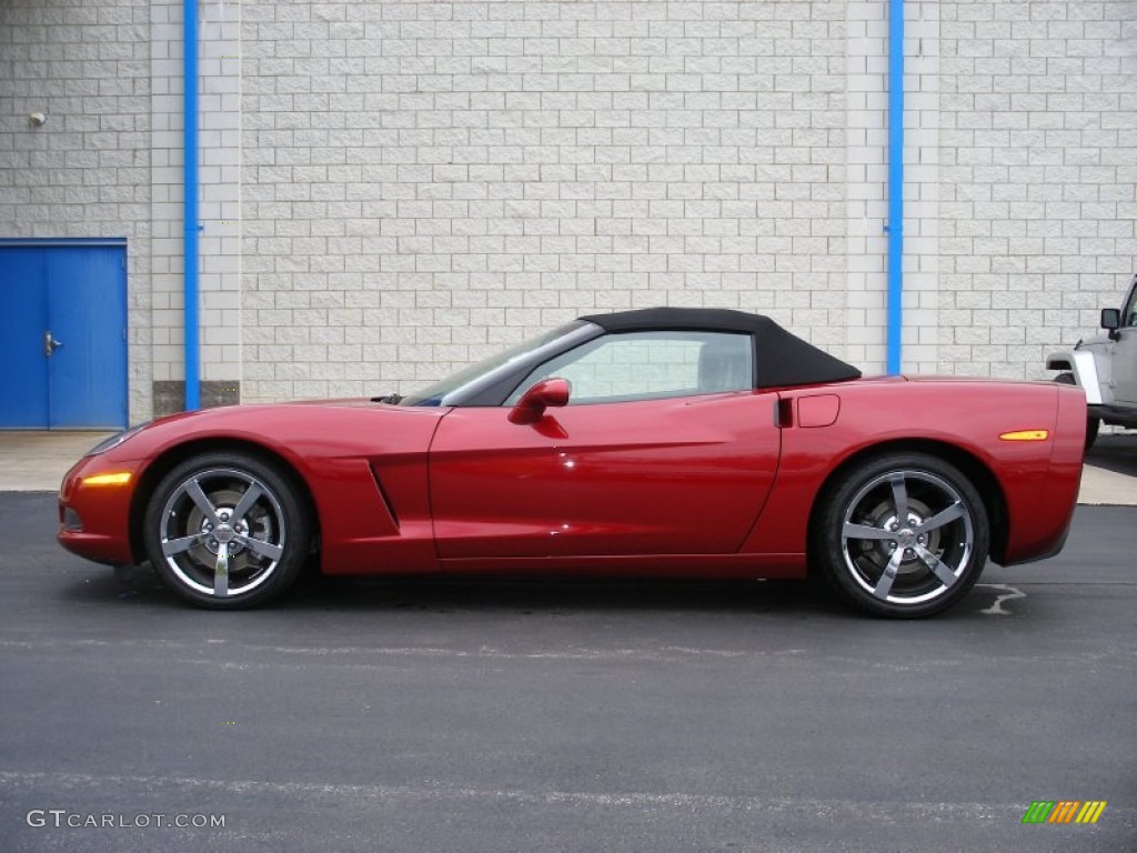 Crystal Red Metallic 2010 Chevrolet Corvette Convertible Exterior Photo #58707806