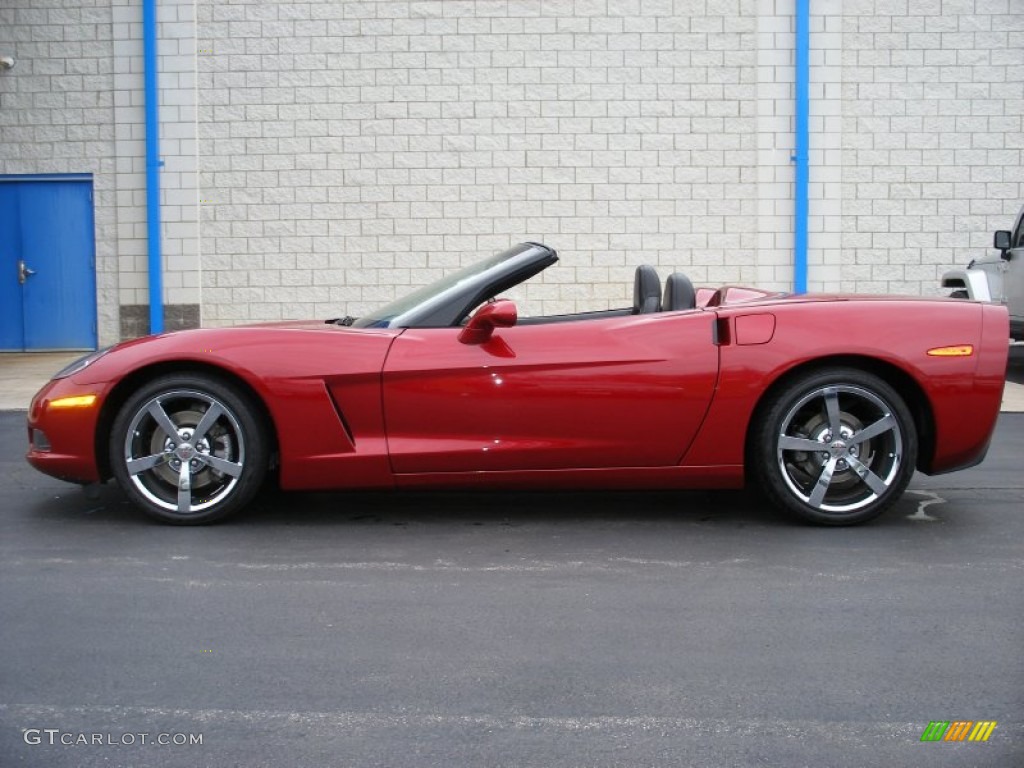 Crystal Red Metallic 2010 Chevrolet Corvette Convertible Exterior Photo #58707809