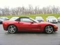 Crystal Red Metallic 2010 Chevrolet Corvette Convertible Exterior