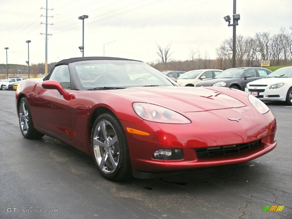 Crystal Red Metallic 2010 Chevrolet Corvette Convertible Exterior Photo #58707890