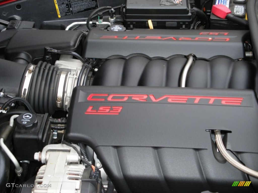 2010 Chevrolet Corvette Convertible 6.2 Liter OHV 16-Valve LS3 V8 Engine Photo #58708229