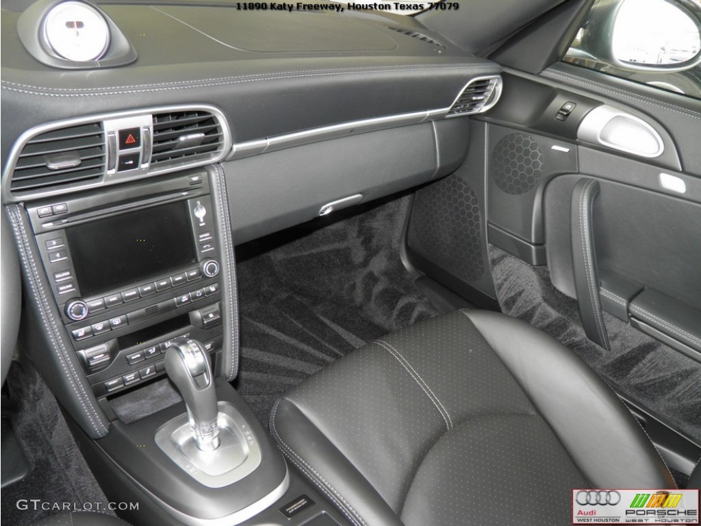 2011 911 Turbo S Coupe - Meteor Grey Metallic / Black photo #9