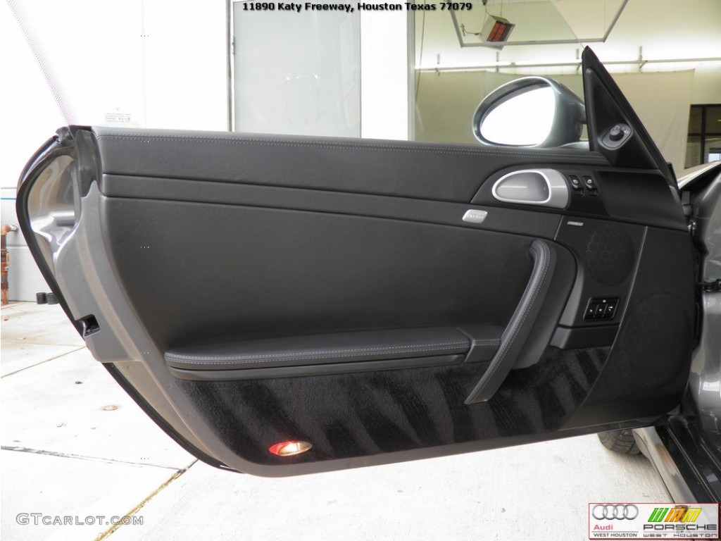 2011 911 Turbo S Coupe - Meteor Grey Metallic / Black photo #27