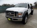 Oxford White - F450 Super Duty XLT SuperCab 4x4 Chassis Photo No. 7