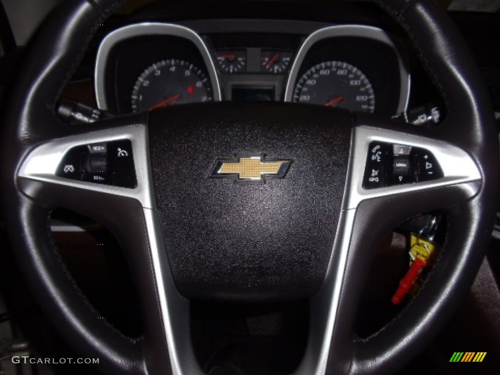 2011 Equinox LTZ AWD - Gold Mist Metallic / Brownstone/Jet Black photo #16