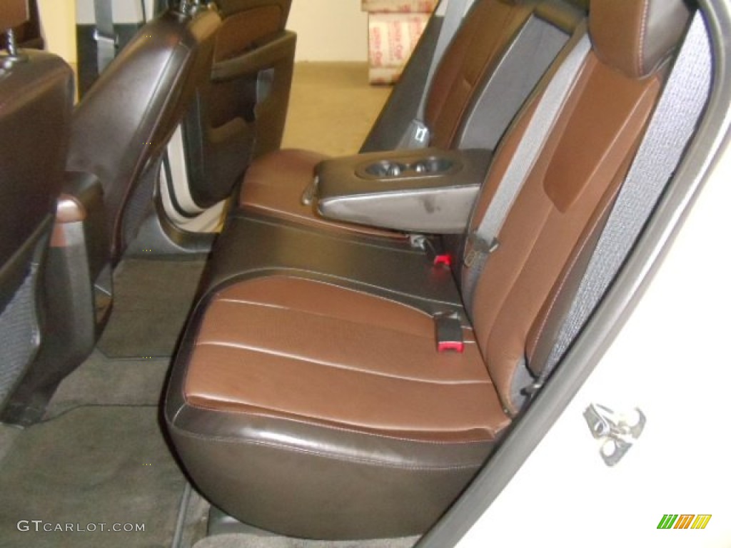 Brownstone/Jet Black Interior 2011 Chevrolet Equinox LTZ AWD Photo #58708712