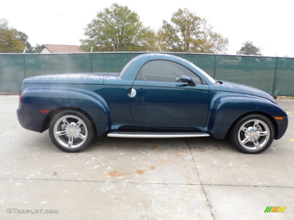Aqua Blur Metallic 2005 Chevrolet SSR Standard SSR Model Exterior Photo #58708874