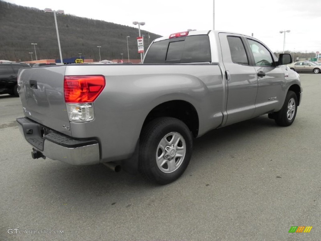 2010 Tundra Double Cab 4x4 - Slate Gray Metallic / Graphite Gray photo #20