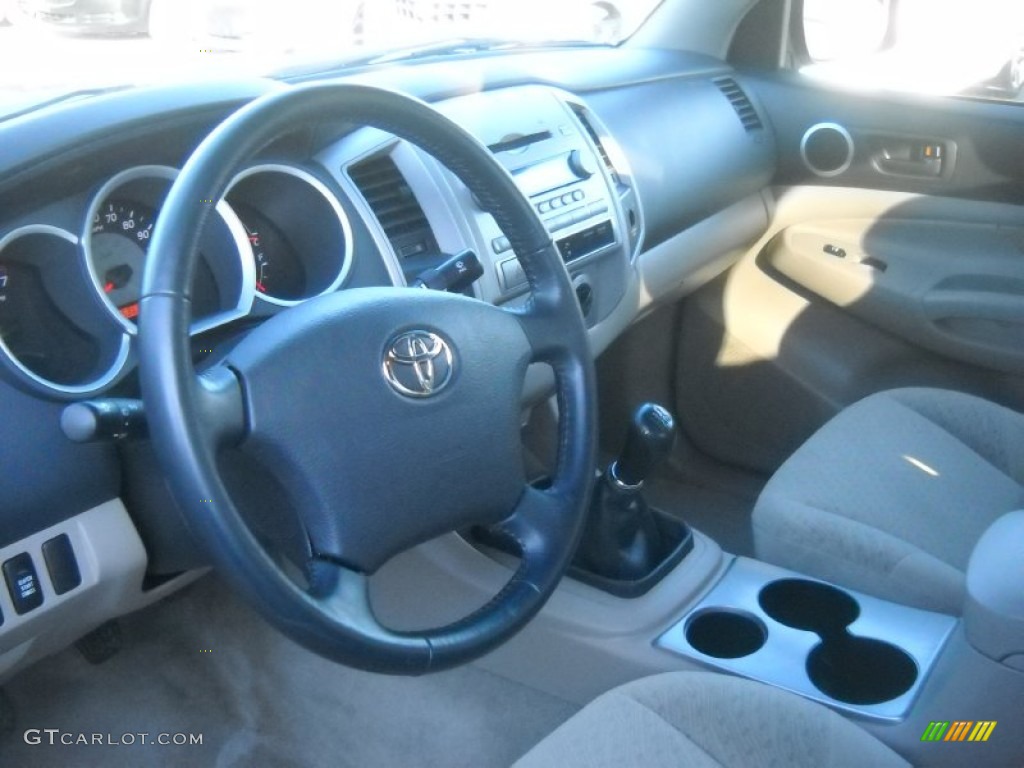 2007 Tacoma Access Cab 4x4 - Desert Sand Mica / Taupe photo #9