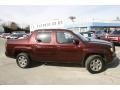 2007 Dark Cherry Pearl Honda Ridgeline RTX  photo #4