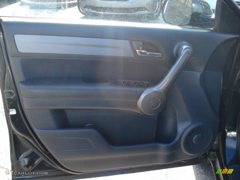 2009 CR-V EX-L 4WD - Crystal Black Pearl / Black photo #10