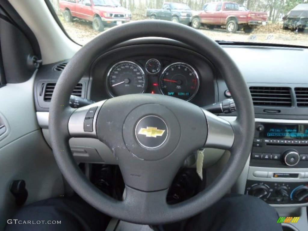 2010 Chevrolet Cobalt XFE Sedan Gray Steering Wheel Photo #58712942