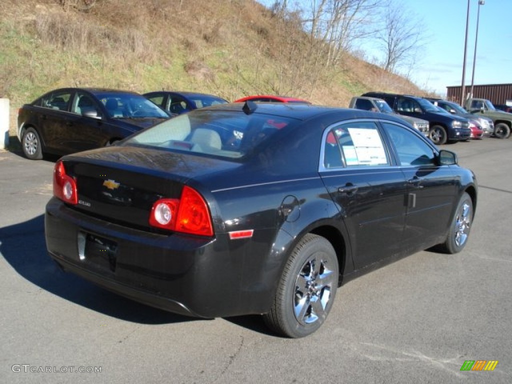 2012 Malibu LS - Black Granite Metallic / Titanium photo #8