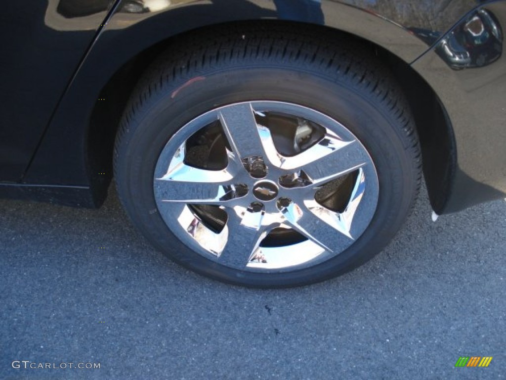 2012 Malibu LS - Black Granite Metallic / Titanium photo #9