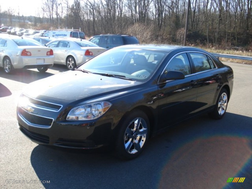 2012 Malibu LS - Black Granite Metallic / Titanium photo #4