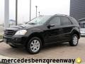 Obsidian Black Metallic 2006 Mercedes-Benz ML 350 4Matic