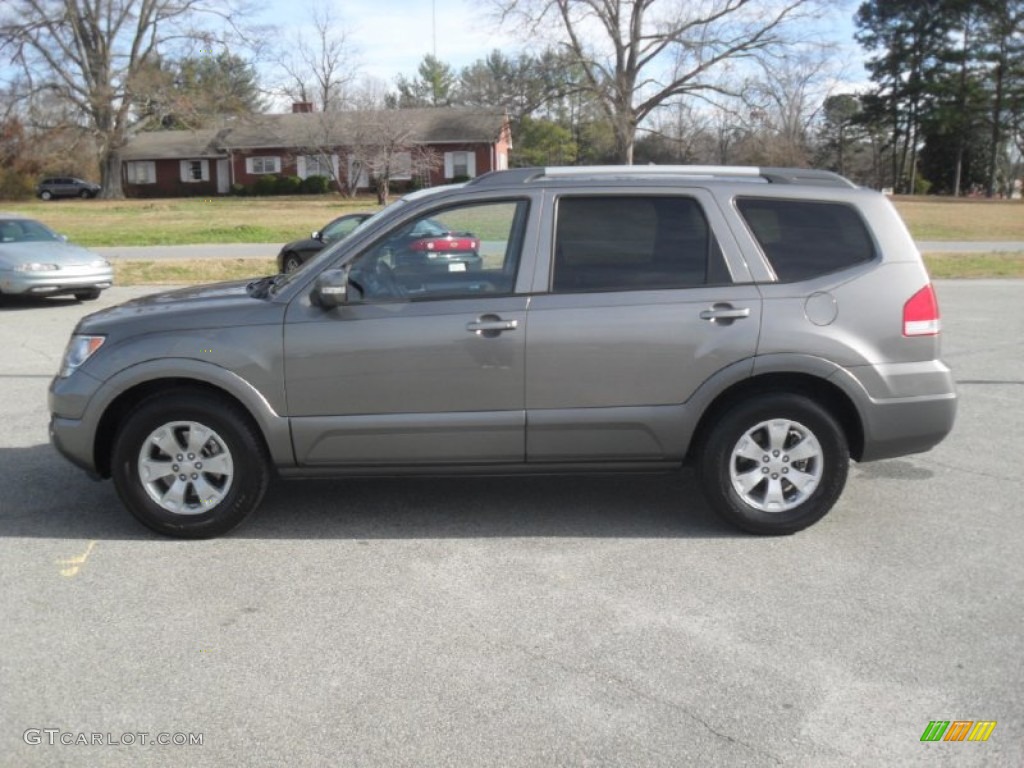 2009 Borrego LX V6 - Metal Bronze / Black photo #2