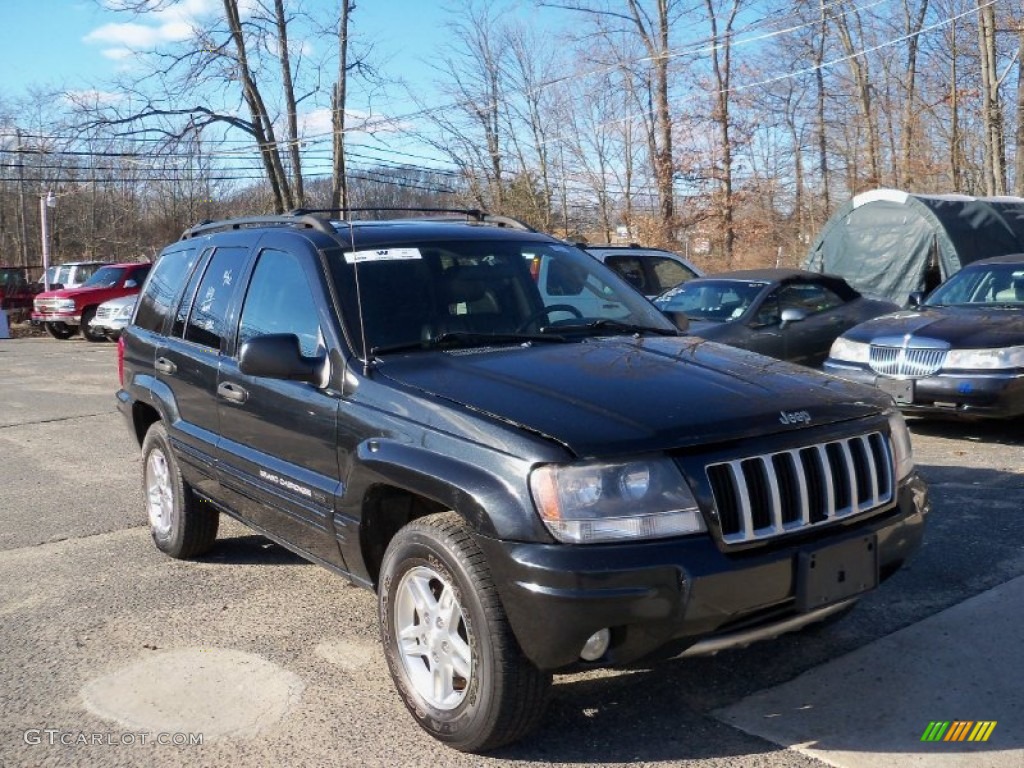 2004 Grand Cherokee Laredo 4x4 - Midnight Blue Pearl / Dark Slate Gray photo #1