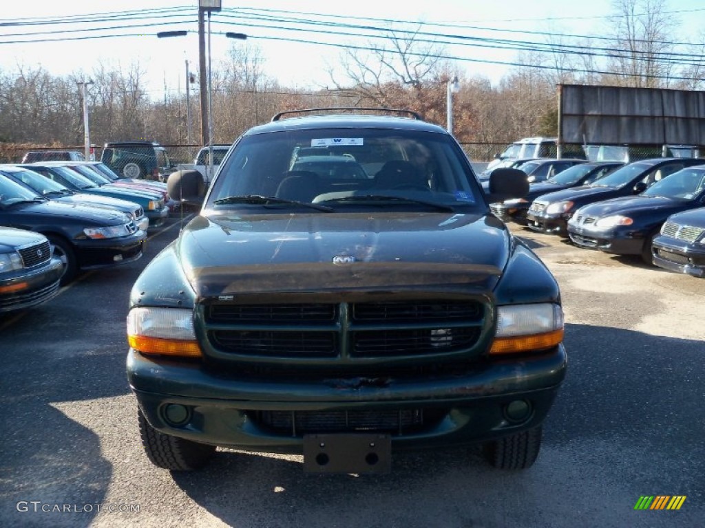 1998 Durango SLT 4x4 - Forest Green Metallic / Black photo #1