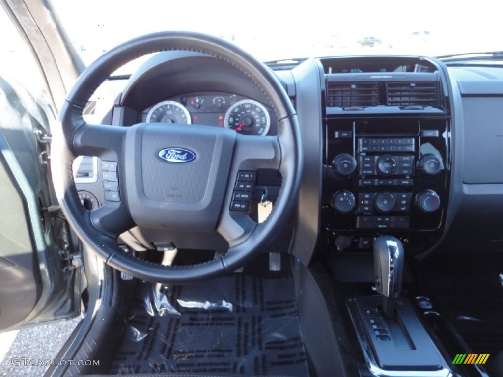 2011 Ford Escape Limited V6 4WD Charcoal Black Dashboard Photo #58715744