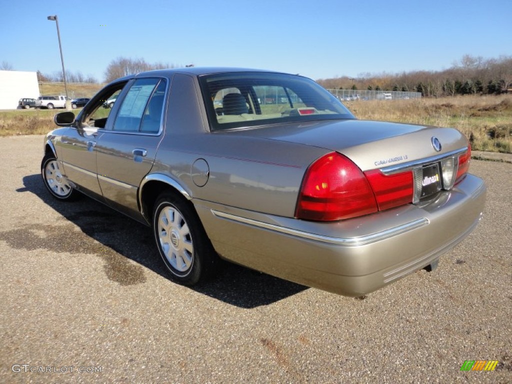2004 Grand Marquis LS - Arizona Beige Metallic / Medium Parchment photo #10