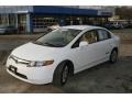 Taffeta White - Civic GX Natural Gas Vehicle Sedan Photo No. 1