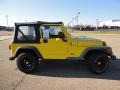 Solar Yellow - Wrangler SE 4x4 Photo No. 18