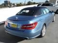 2012 Quartz Blue Metallic Mercedes-Benz E 550 Cabriolet  photo #4