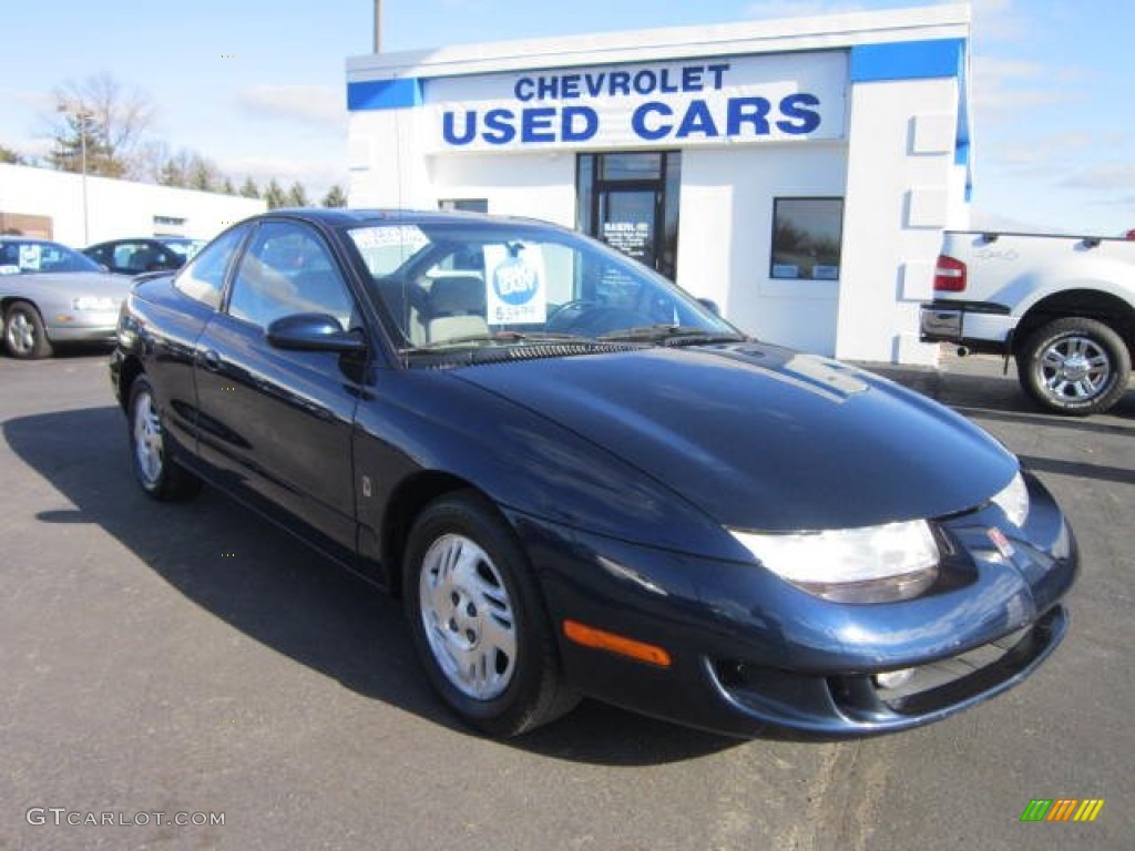 1999 Dark Blue Saturn S Series Sc2 Coupe 58700682