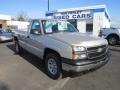 2006 Silver Birch Metallic Chevrolet Silverado 1500 Work Truck Regular Cab 4x4  photo #1