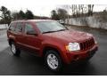 2005 Inferno Red Crystal Pearl Jeep Grand Cherokee Laredo 4x4  photo #3