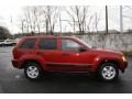 2005 Inferno Red Crystal Pearl Jeep Grand Cherokee Laredo 4x4  photo #4