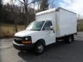 2006 Summit White Chevrolet Express Cutaway 3500 Commercial Moving Van  photo #1