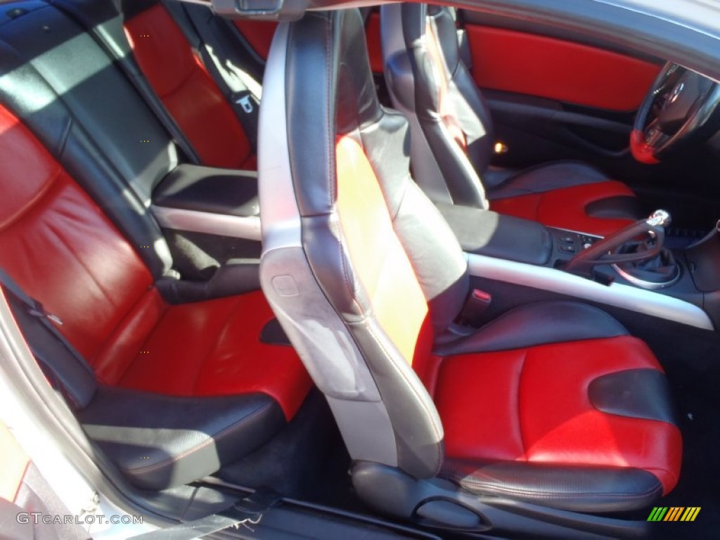 Black/Red Interior 2004 Mazda RX-8 Grand Touring Photo #58721258