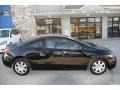 Nighthawk Black Pearl - Civic LX Coupe Photo No. 4