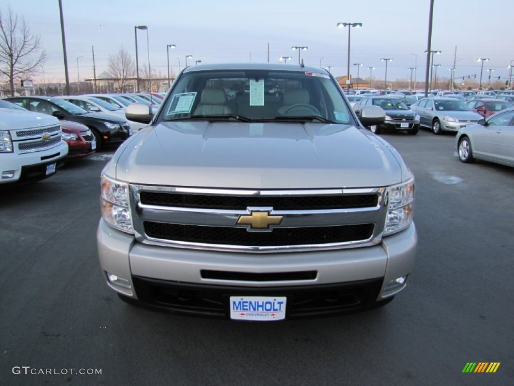 2009 Silverado 1500 LTZ Crew Cab 4x4 - Silver Birch Metallic / Light Titanium photo #2