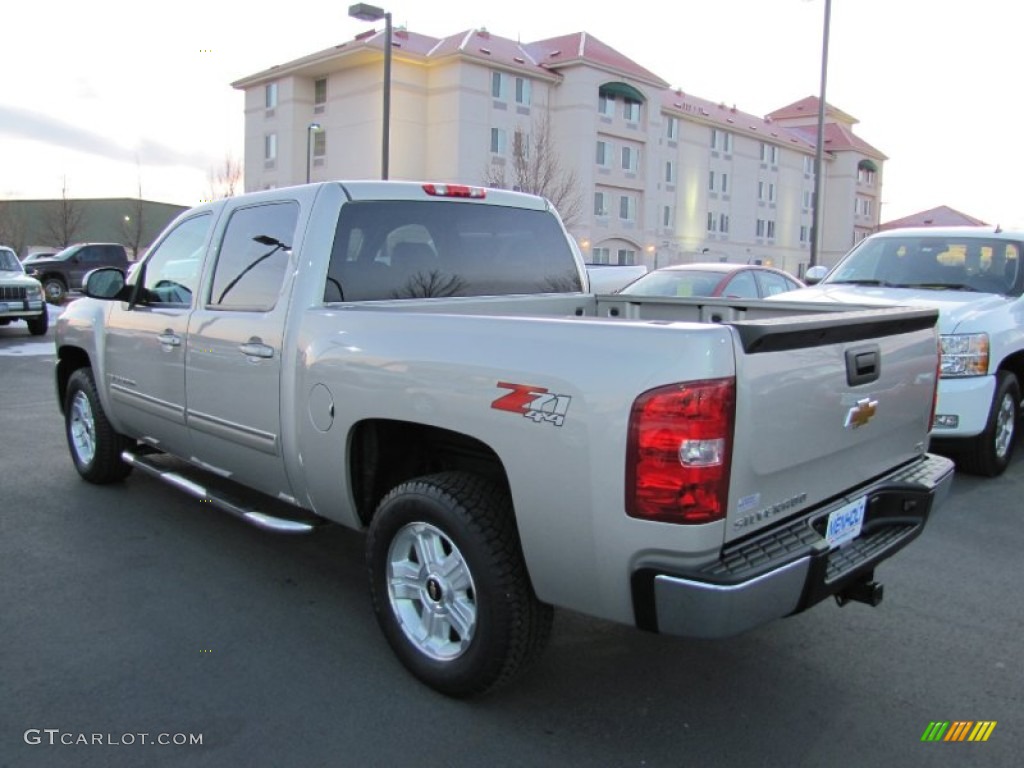 2009 Silverado 1500 LTZ Crew Cab 4x4 - Silver Birch Metallic / Light Titanium photo #5