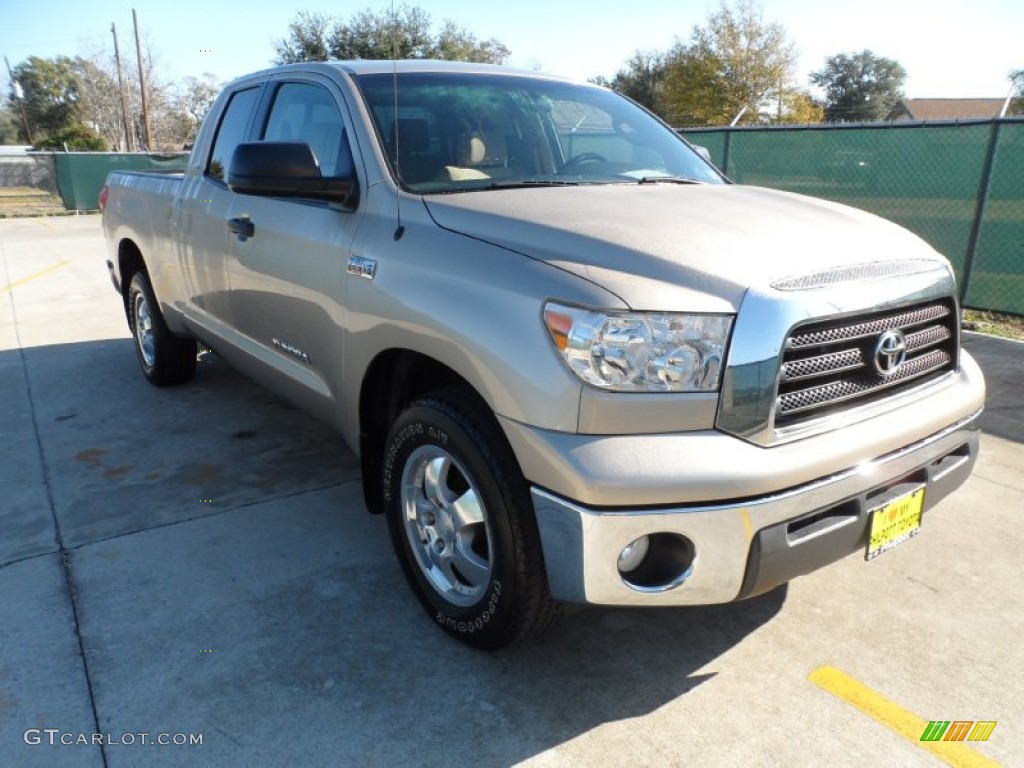 2008 Tundra SR5 Double Cab - Desert Sand Mica / Beige photo #1