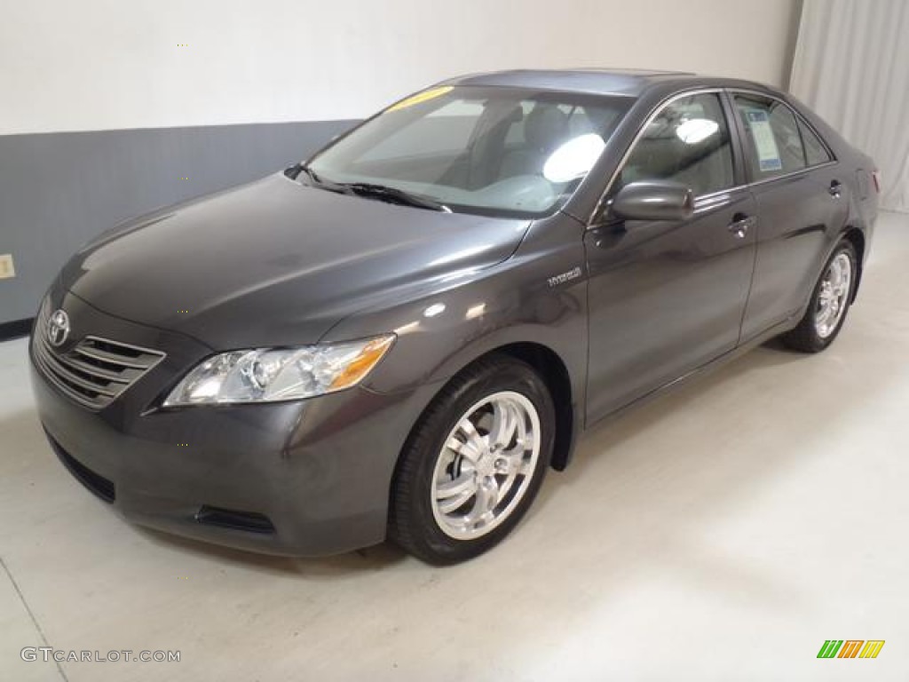 2009 Camry Hybrid - Magnetic Gray Metallic / Ash photo #17