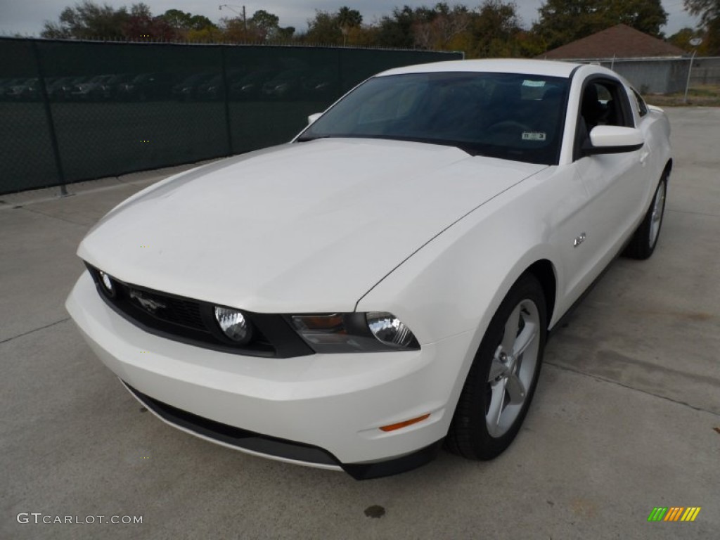 Performance White 2012 Ford Mustang GT Coupe Exterior Photo #58727049