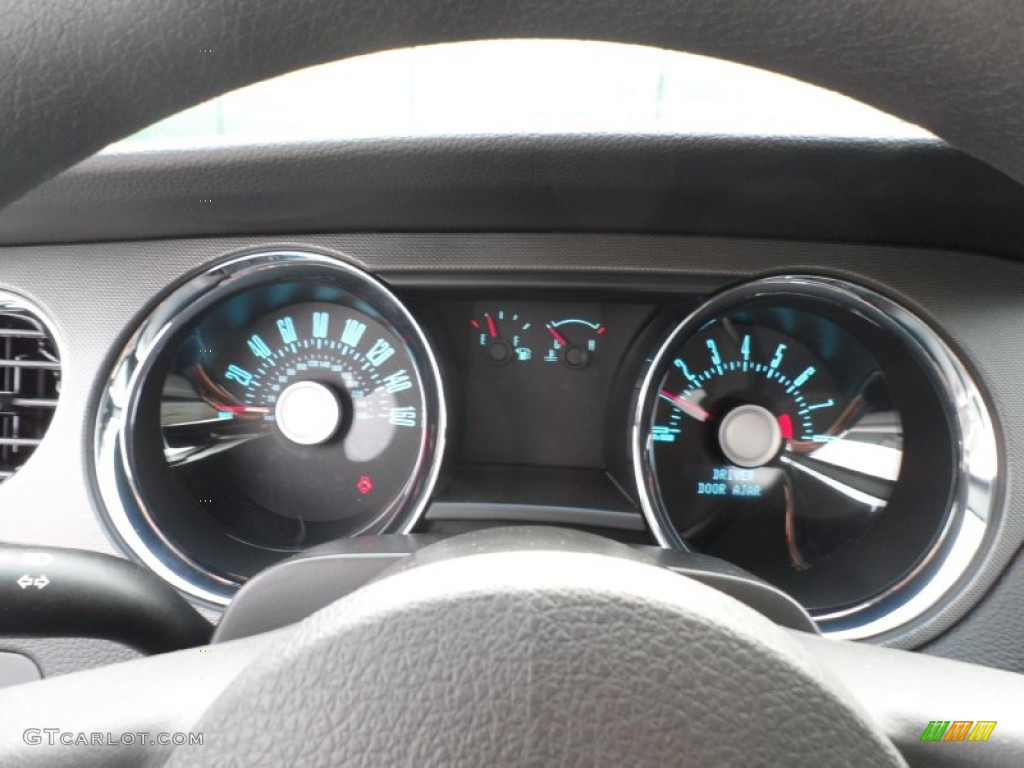 2012 Ford Mustang GT Coupe Gauges Photo #58727220