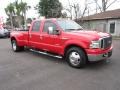 Red Clearcoat - F350 Super Duty Lariat Crew Cab Dually Photo No. 3