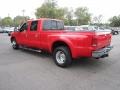 Red Clearcoat 2006 Ford F350 Super Duty Lariat Crew Cab Dually Exterior