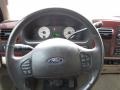 Tan 2006 Ford F350 Super Duty Lariat Crew Cab Dually Steering Wheel