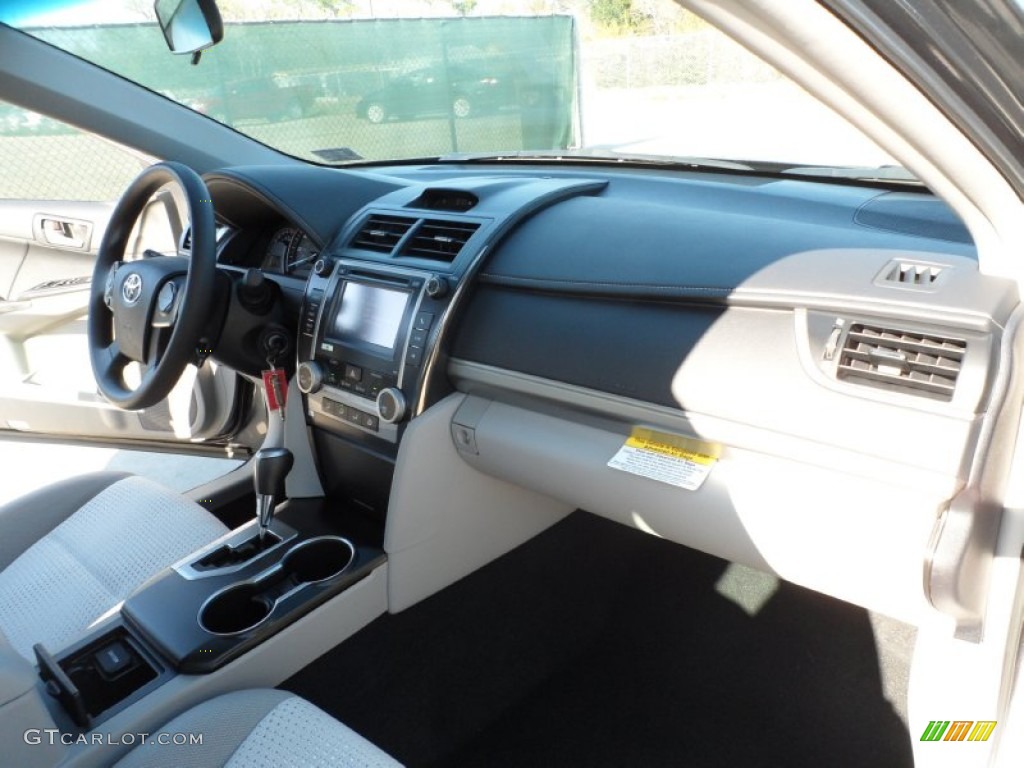 2012 Camry LE - Magnetic Gray Metallic / Ash photo #19