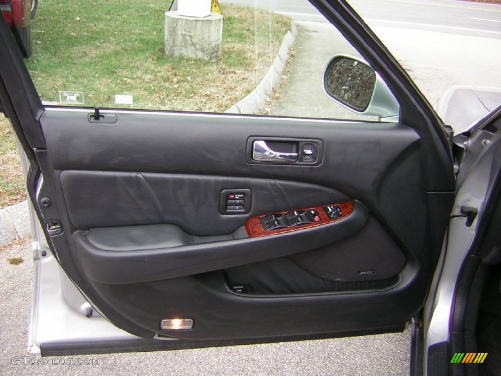 2001 Acura RL 3.5 Ebony Door Panel Photo #58730817