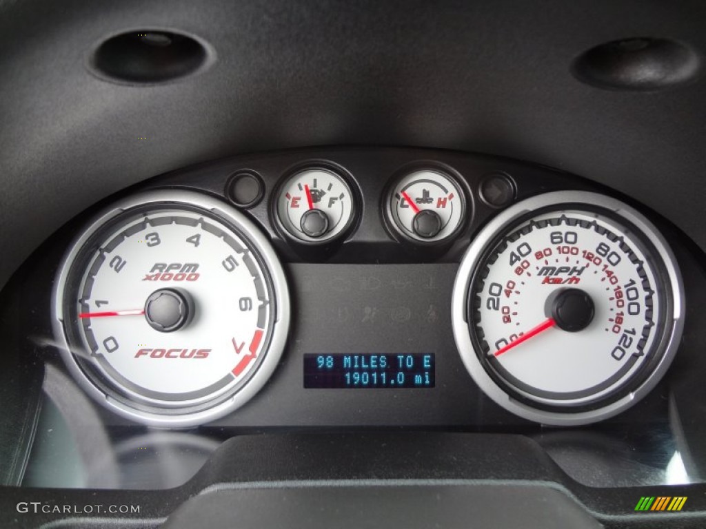 2009 Ford Focus SES Coupe Gauges Photo #58731939